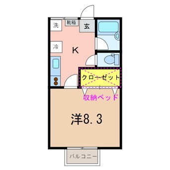 間取図 第3みどり