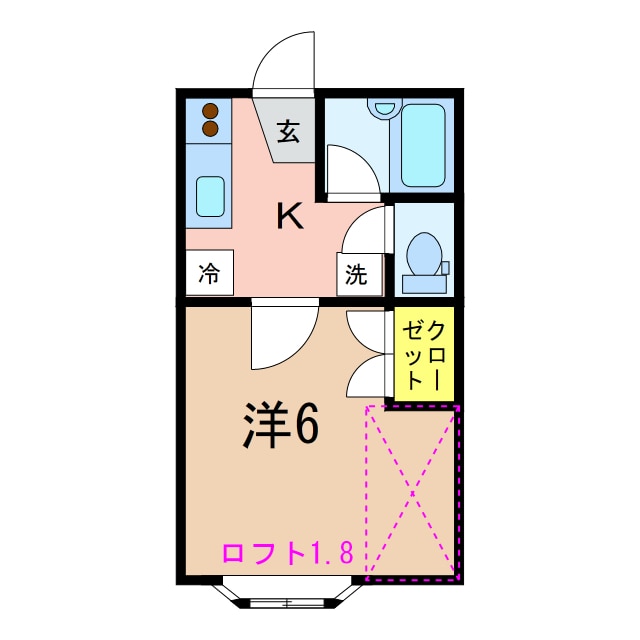 間取り図 ハイツインプレス