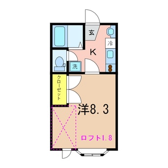 間取図 フラットドーマー