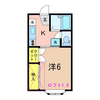 間取図 ハイツローレル