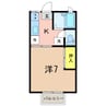 レジデンスひかり 1Kの間取り