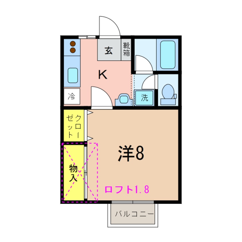 間取図 ピープルⅢ