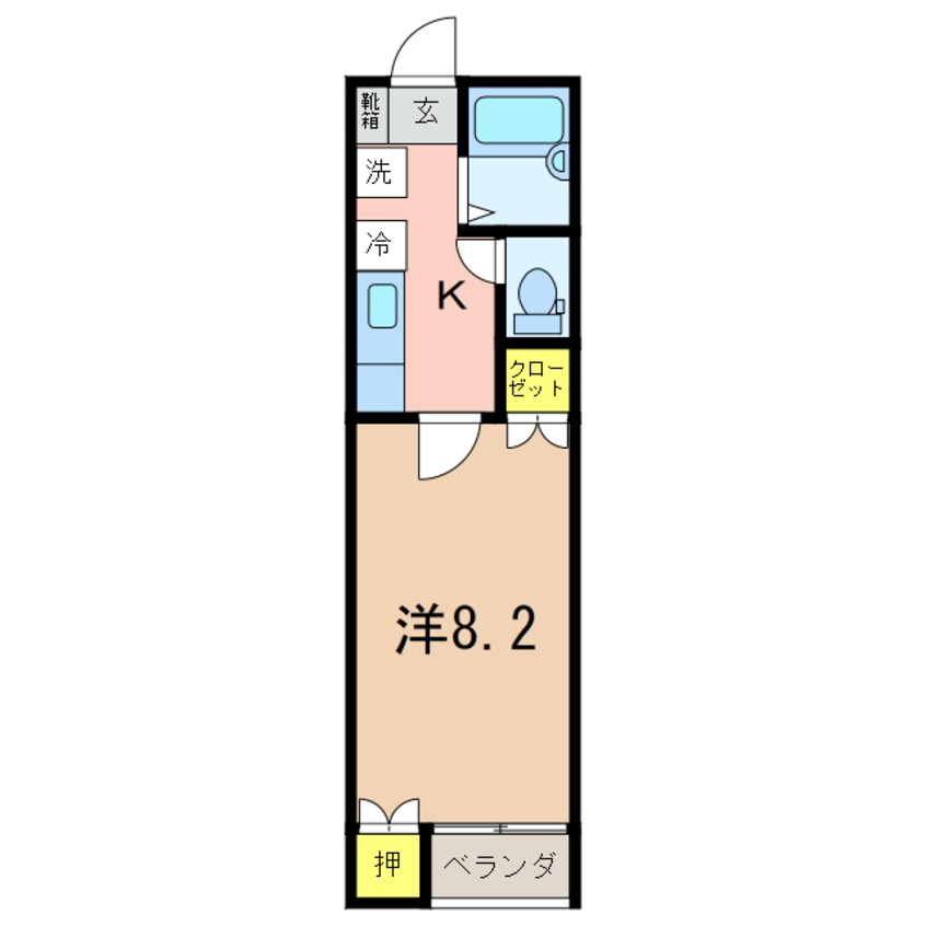 間取図 ミルキーウェイ