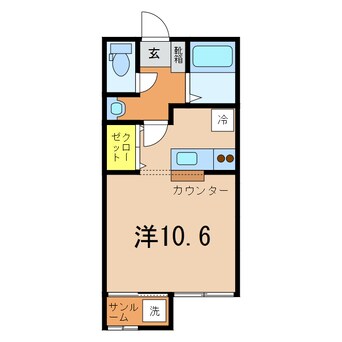 間取図 ビューハイツＣ