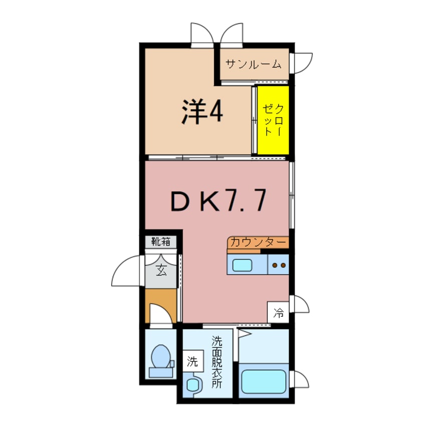 間取図 ラズベリー