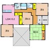 寺尾西本間貸家 4LDKの間取り