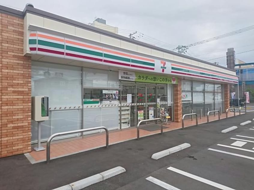 セブンイレブン新潟寺尾店(コンビニ)まで450m クレセントチャオ