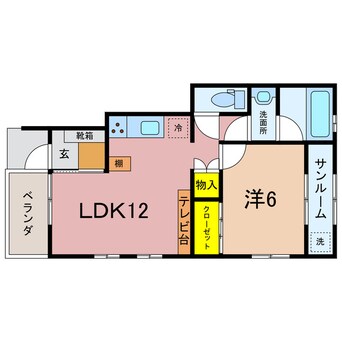間取図 Forair（フォレア）A