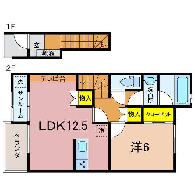 間取り図 Forair（フォレア）A