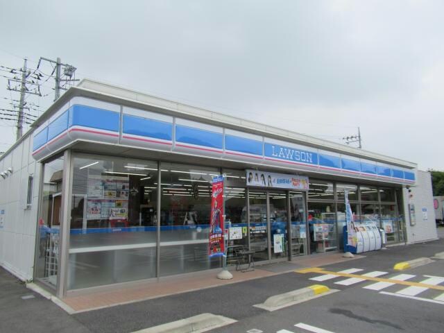 ローソン本庄栄一丁目店(コンビニ)まで717m ユートピア本庄Ａ