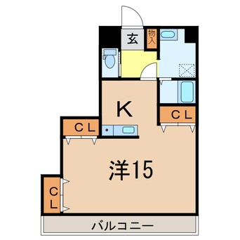 間取図 South450