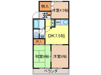 間取図 オリンピア東台