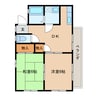 フロム30 2DKの間取り