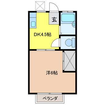 間取図 ハイツブロードウェイ