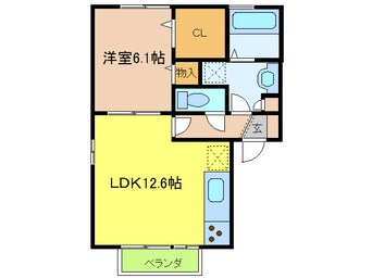 間取図 グランシャリオ