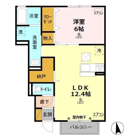 間取り図 ドルチェⅠ
