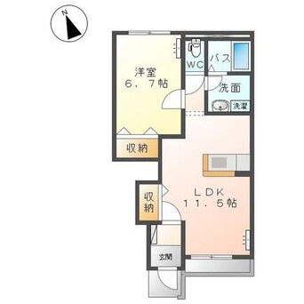 間取図 エストルーチェ