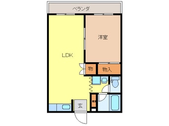 間取図 グリーンヒルズ