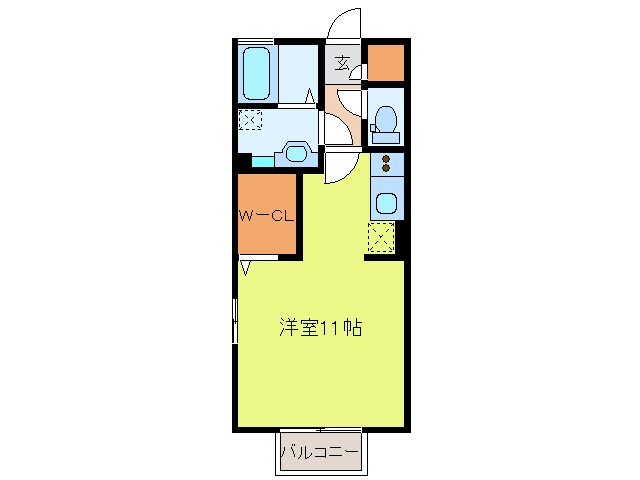 間取り図 メルベーユＣ