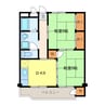 見福ニューハイツ 2DKの間取り
