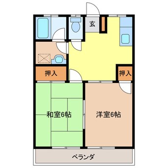 間取図 コーポウィンドミル