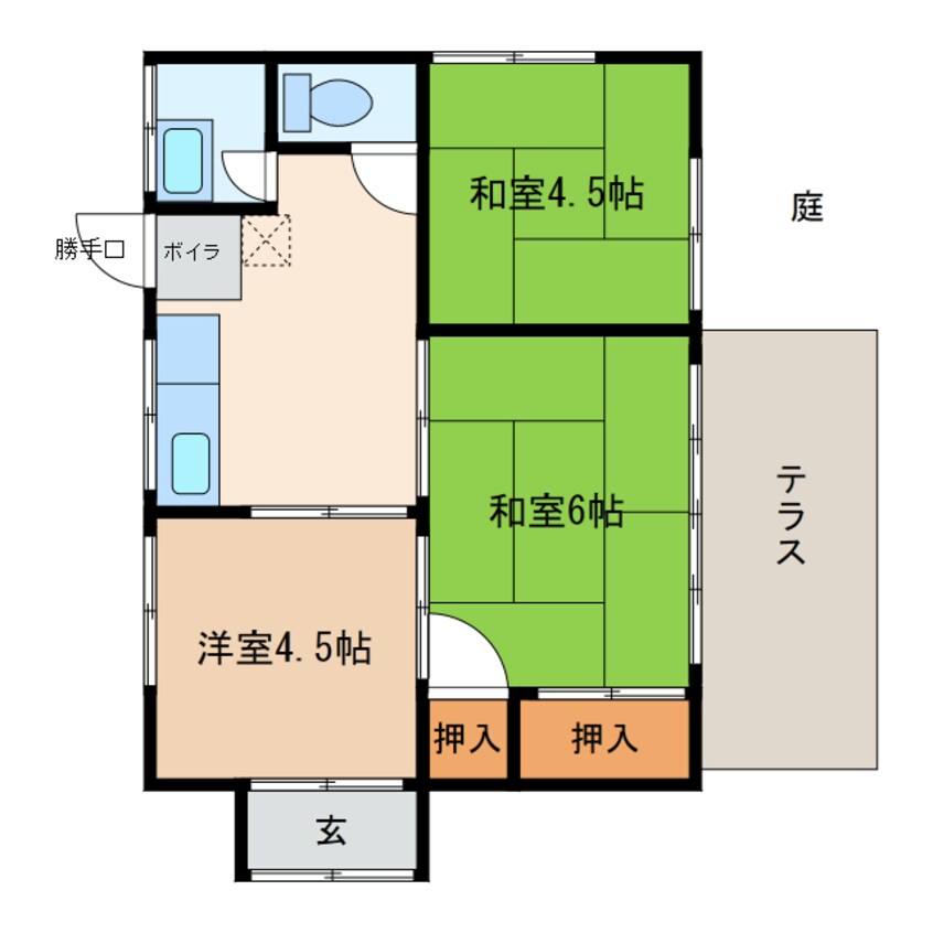 間取図 木村住宅