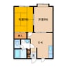 コーポりんか 2DKの間取り