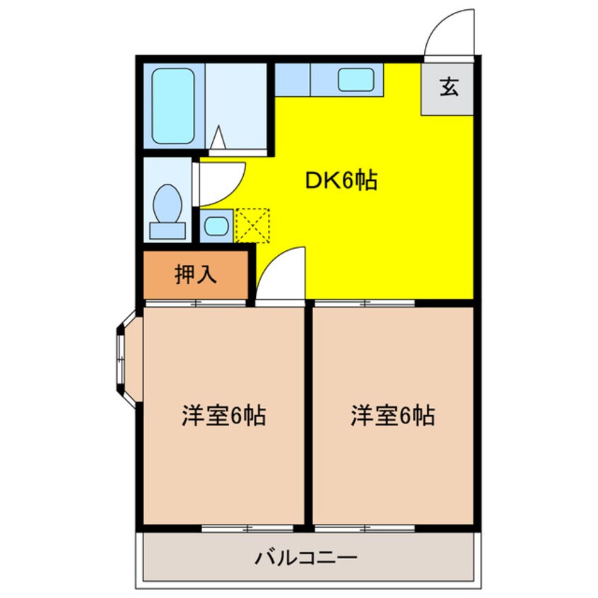 間取図 メゾンエスポワール