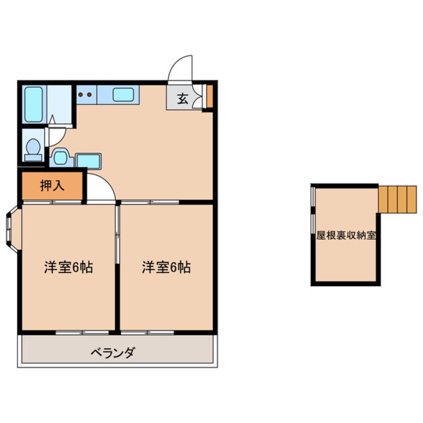 間取図 メゾンエスポワール