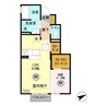ノア 1LDKの間取り