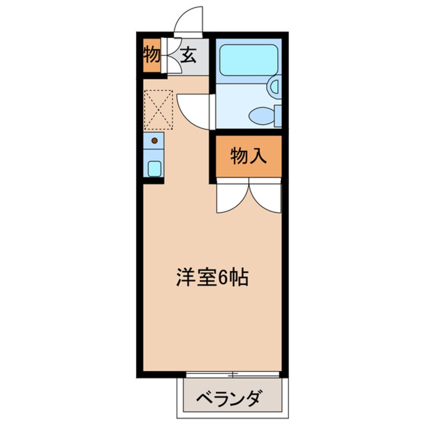 間取図 アリス本庄第5