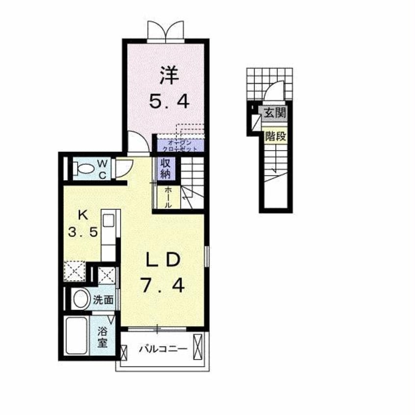 間取図 グランデ楓