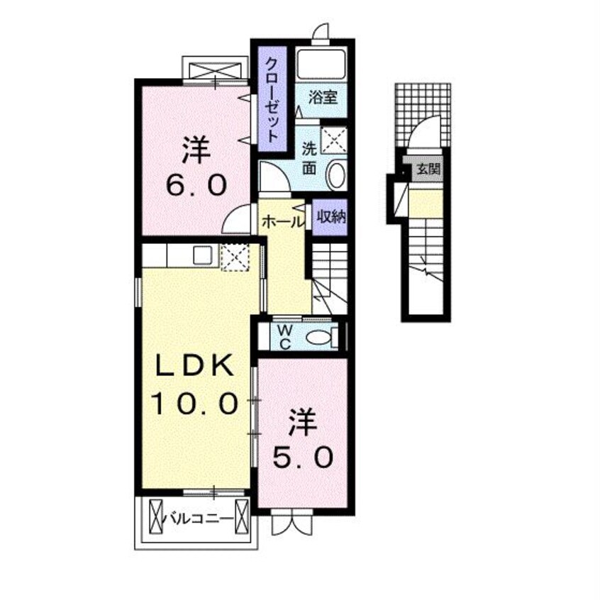 間取図 フラン　ブリーズⅣ