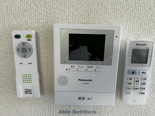ＴＶモニターホン（205号室の写真です） ファミーユ茂木Ａ