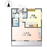 グランスリー 1LDKの間取り