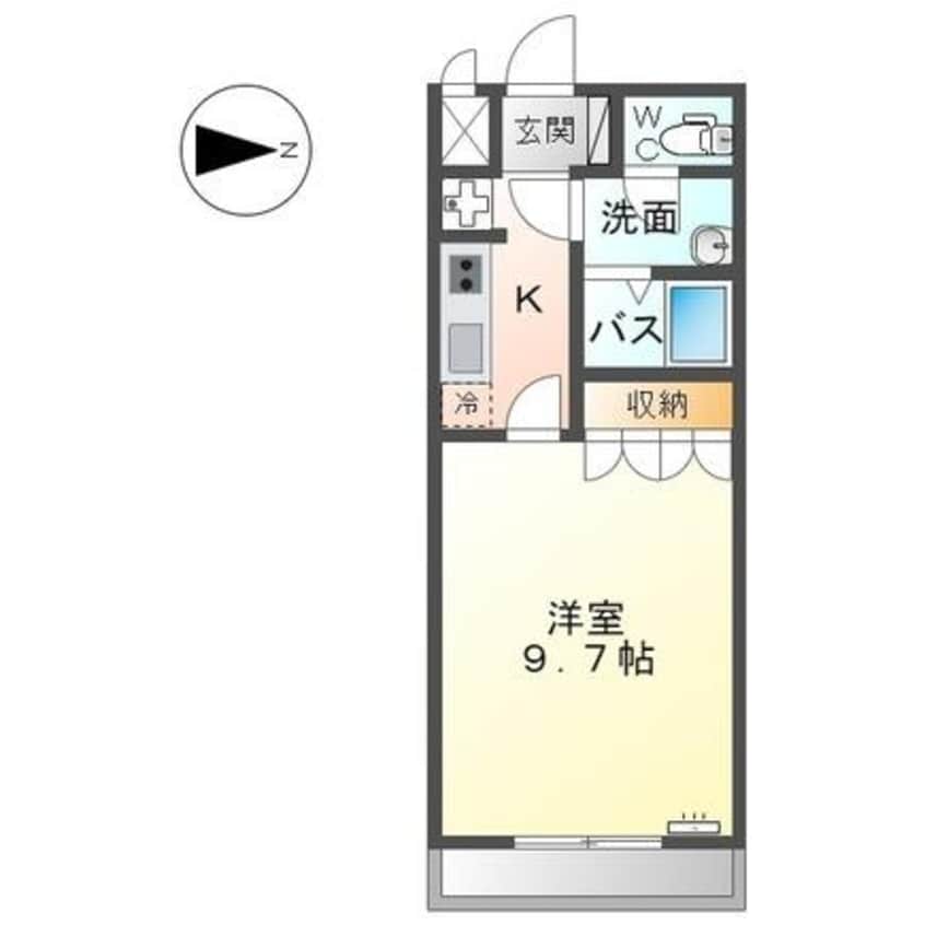 間取図 カレント