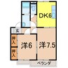奥羽本線・山形線/新庄駅 徒歩13分 2階 築32年 2DKの間取り