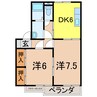 奥羽本線・山形線/新庄駅 徒歩13分 1階 築31年 2DKの間取り