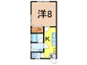 奥羽本線・山形線/新庄駅 徒歩14分 1階 築27年 1Kの間取り