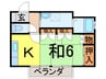 奥羽本線・山形線/新庄駅 徒歩13分 2階 築29年 1Rの間取り