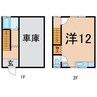 奥羽本線・山形線/新庄駅 徒歩15分 1-2階 築32年 1Rの間取り