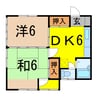 奥羽本線・山形線/新庄駅 徒歩20分 1階 築35年 2DKの間取り