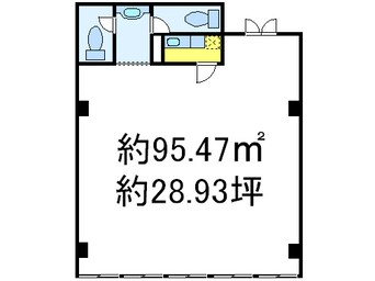 間取図 奥羽本線・山形線/新庄駅 徒歩4分 3階 築49年