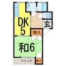 奥羽本線・山形線/新庄駅 徒歩20分 2階 築31年 1DKの間取り