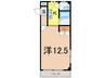 奥羽本線・山形線/新庄駅 徒歩3分 2階 築31年 1Kの間取り