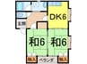 奥羽本線・山形線/新庄駅 徒歩17分 1階 築29年 2DKの間取り