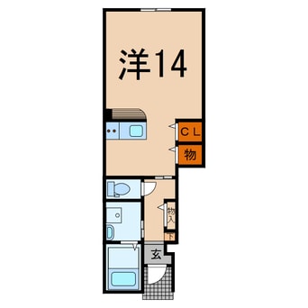 間取図 奥羽本線・山形線/新庄駅 徒歩25分 1階 築5年