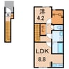 奥羽本線・山形線/新庄駅 徒歩40分 1-2階 建築中 1LDKの間取り