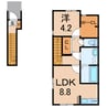 奥羽本線・山形線/新庄駅 徒歩40分 1-2階 建築中 1LDKの間取り