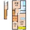 奥羽本線・山形線/新庄駅 徒歩40分 1-2階 建築中 2LDKの間取り